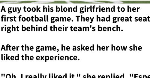 Man Takes His Girlfriend To Her First Football Game But Never Expected Such An Opinion Onesportz