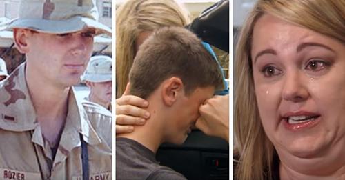 Boy Loses Soldier Dad And 15 Years Later Stranger At Door Tells Mom And ...